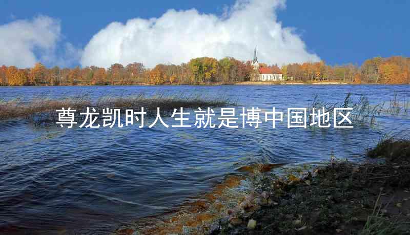 尊龙凯时人生就是博中国地区